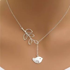 Jewelry - Silver Bird Branch Necklace Jewelry - Silver Bird Branch Necklace